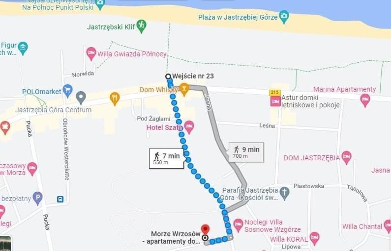 Morze Wrzosow Luxflats Διαμέρισμα Jastrzębia Góra Εξωτερικό φωτογραφία